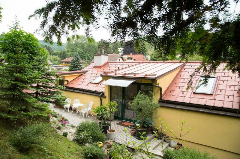 Villa Kreuthhof Appartements Klosterneuburg Bagian luar foto