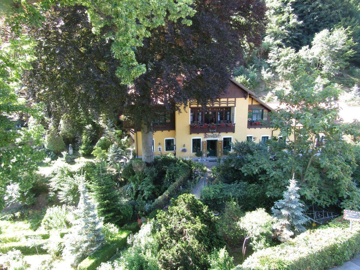 Villa Kreuthhof Appartements Klosterneuburg Bagian luar foto